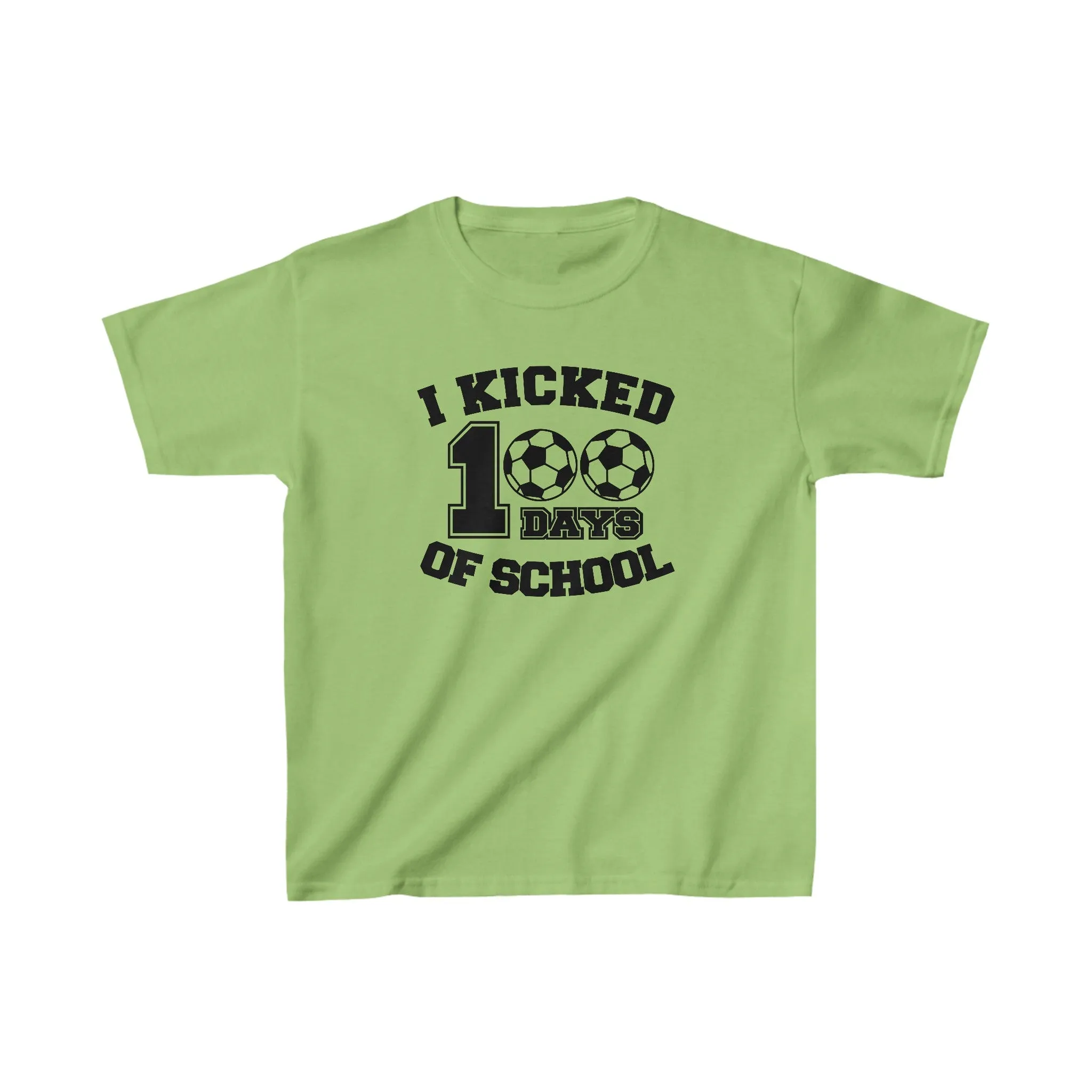 100 Day of School Soccer T-Shirt, School Spirt, Youth shirt