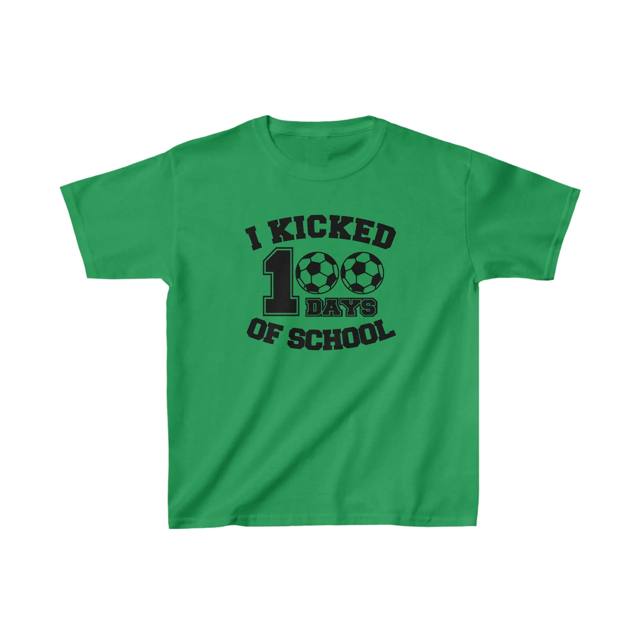100 Day of School Soccer T-Shirt, School Spirt, Youth shirt