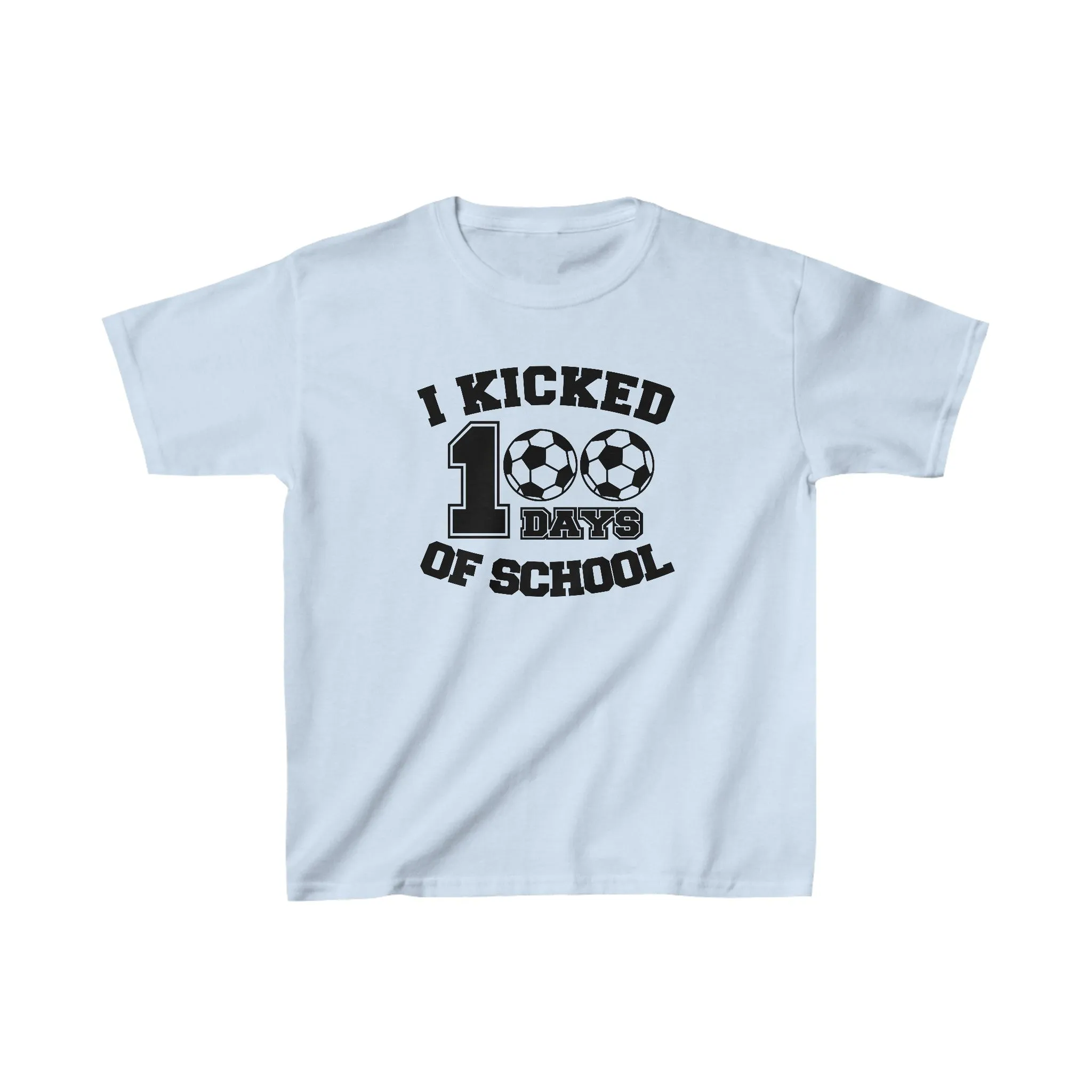 100 Day of School Soccer T-Shirt, School Spirt, Youth shirt