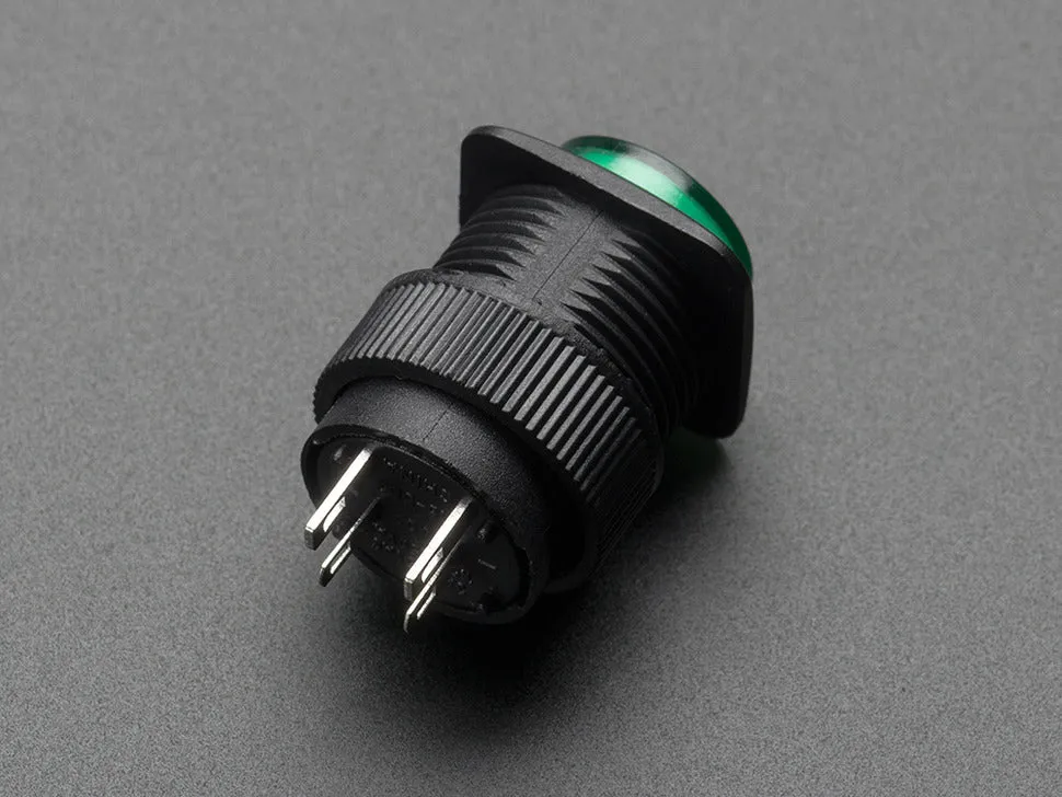 Adafruit 16mm Illuminated Pushbutton - Various Colours