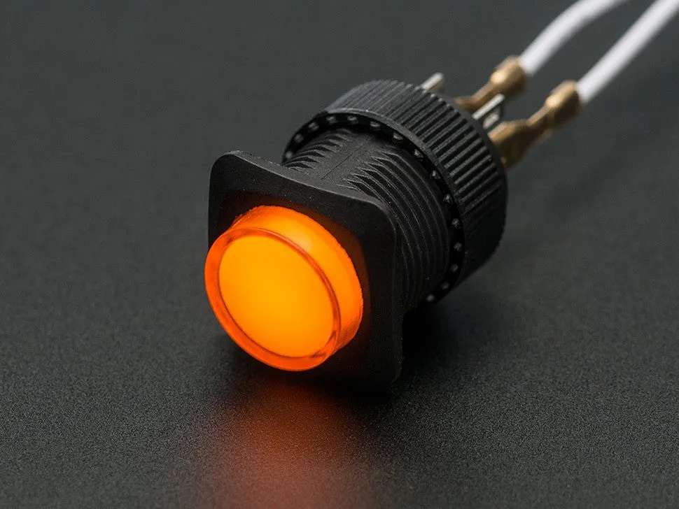 Adafruit 16mm Illuminated Pushbutton - Various Colours