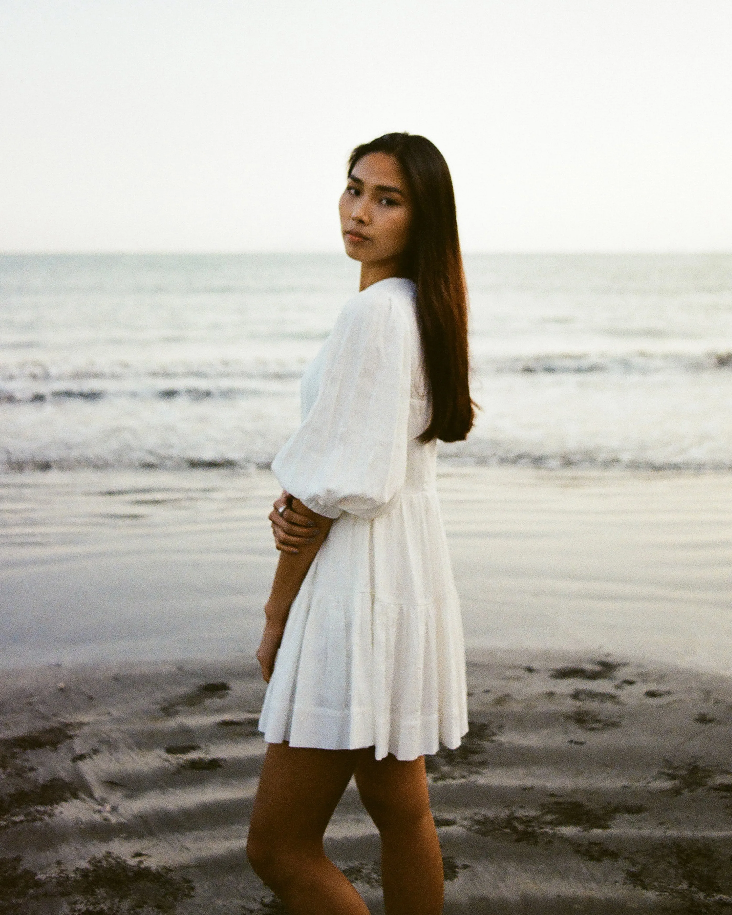 Amelia Dress - White
