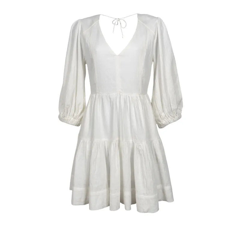 Amelia Dress - White