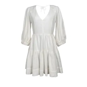 Amelia Dress - White