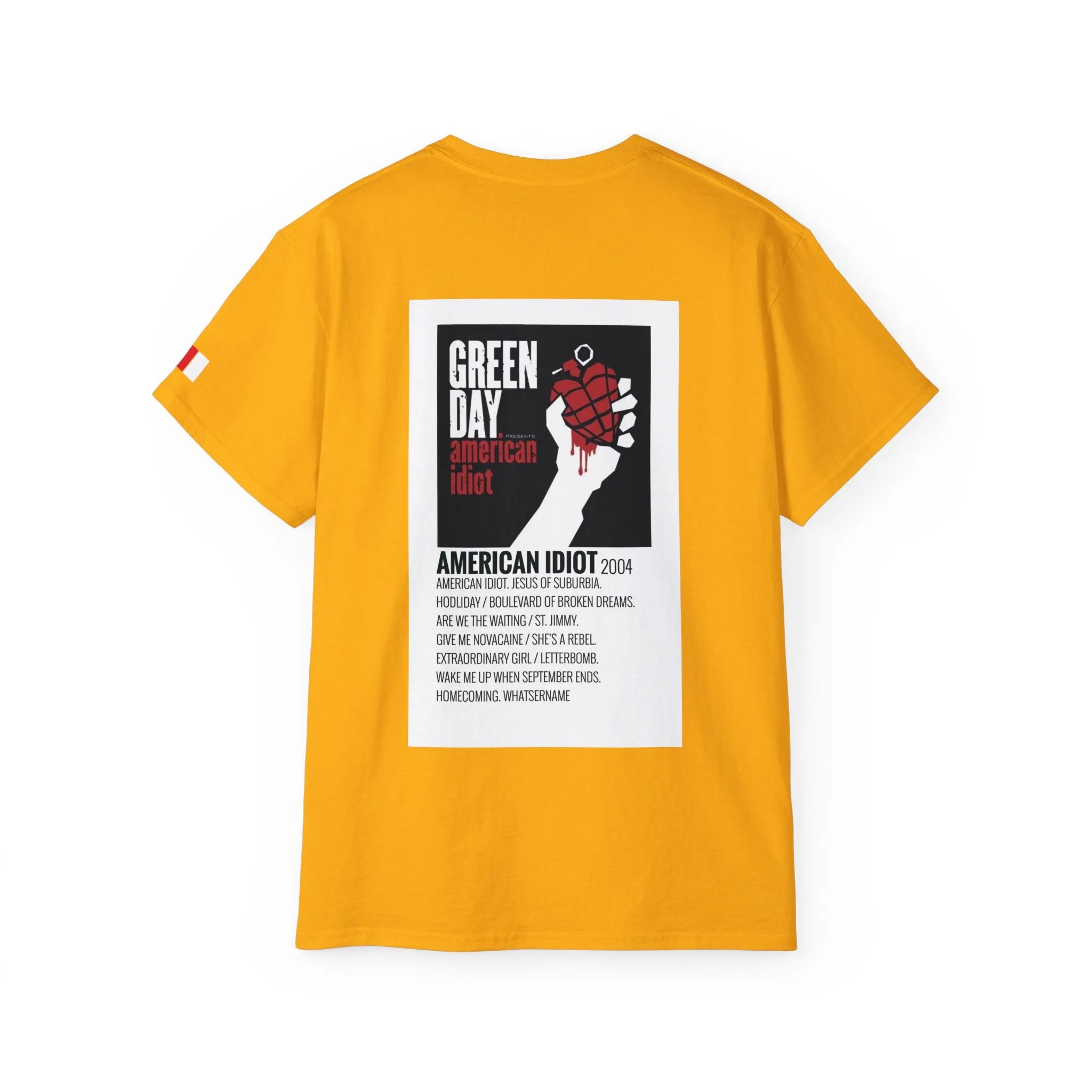 American Idiot by Green Day - 2004 Unisex Ultra Cotton Tee