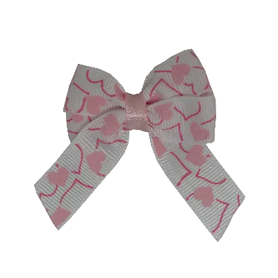 Amore Hair Bow - Love Hearts