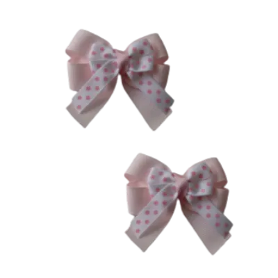 Amore Hair Bow - Polka Dots (8 Styles)