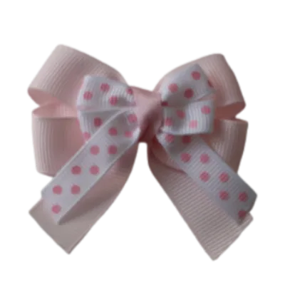 Amore Hair Bow - Polka Dots (8 Styles)