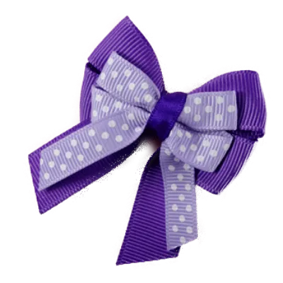 Amore Hair Bow - Polka Dots (8 Styles)
