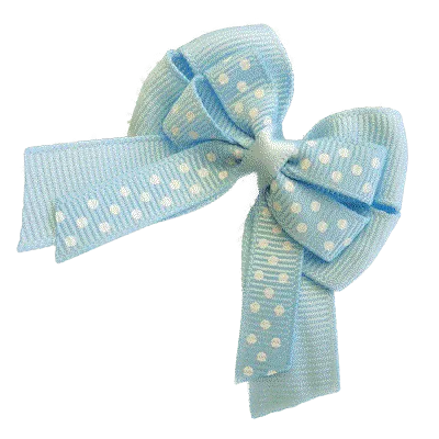 Amore Hair Bow - Polka Dots (8 Styles)