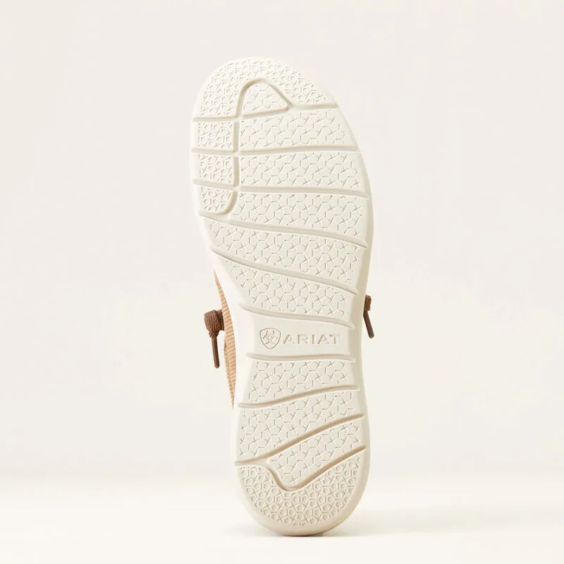Ariat Hilo Tan Corduroy Slip-On Shoe