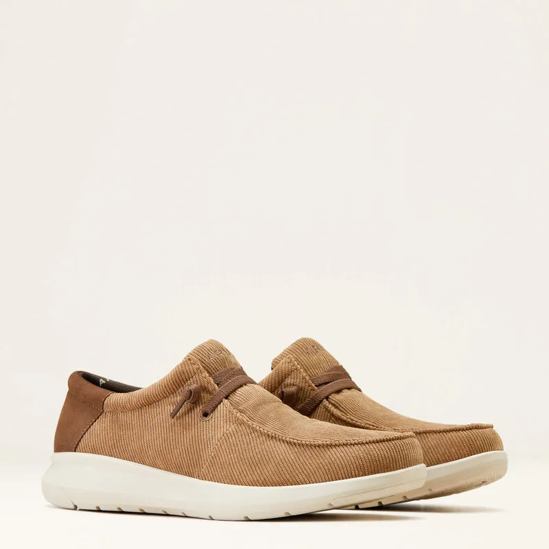 Ariat Hilo Tan Corduroy Slip-On Shoe