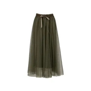 Astrid  Mid-Summer Tie-Front Skirt