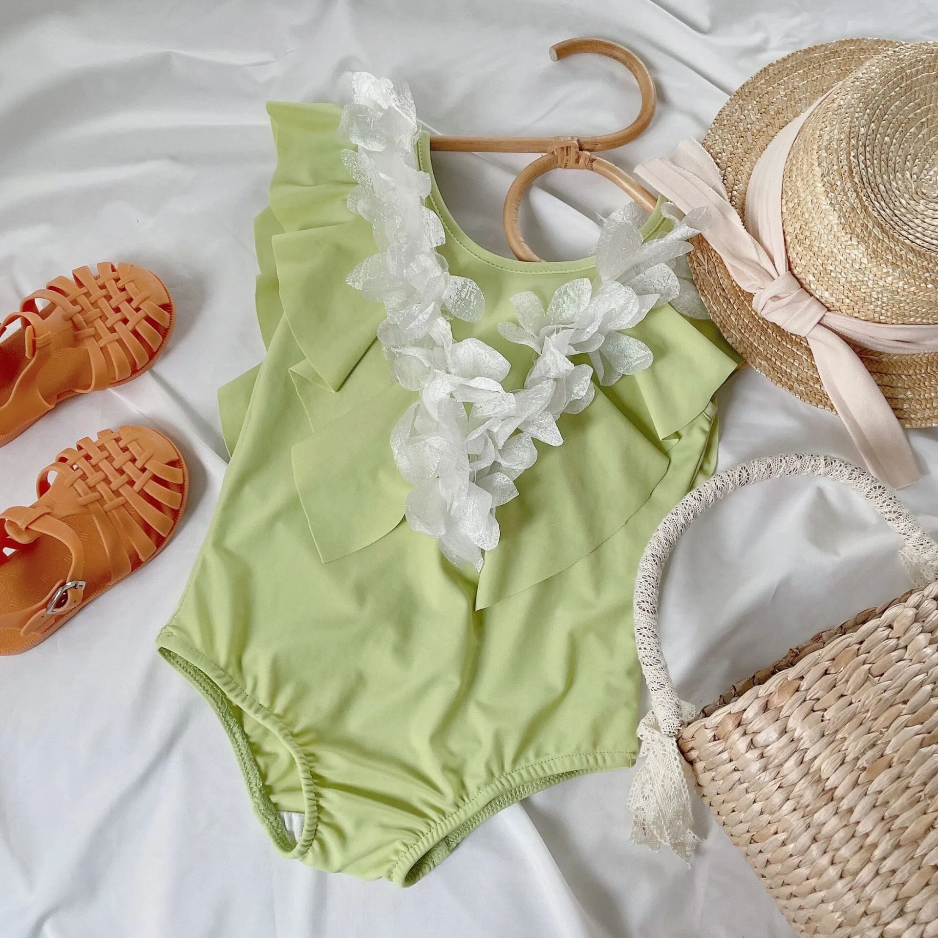 Aurora Lace Flower Princess Swimsuit