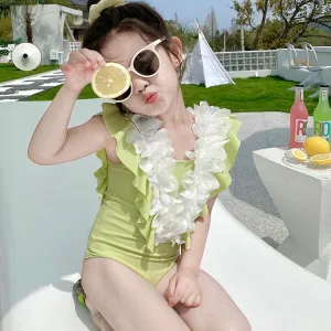 Aurora Lace Flower Princess Swimsuit