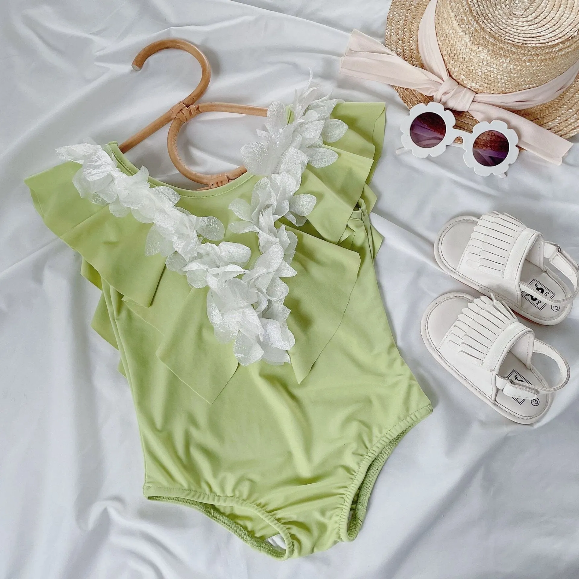 Aurora Lace Flower Princess Swimsuit