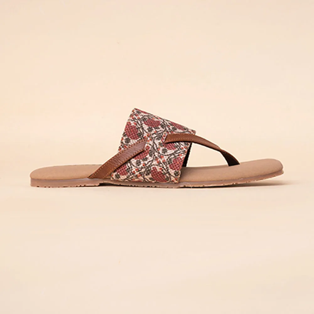 Auroville Botanica Side Toe Flats