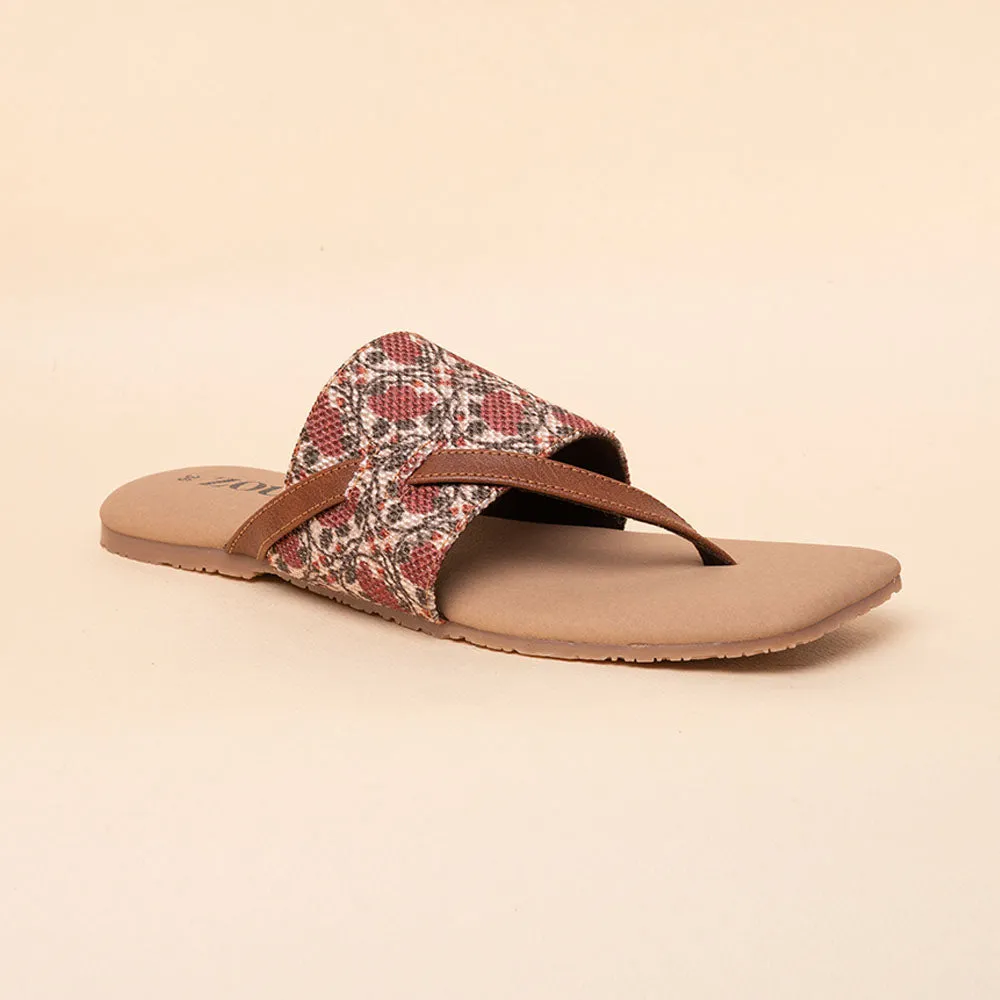 Auroville Botanica Side Toe Flats