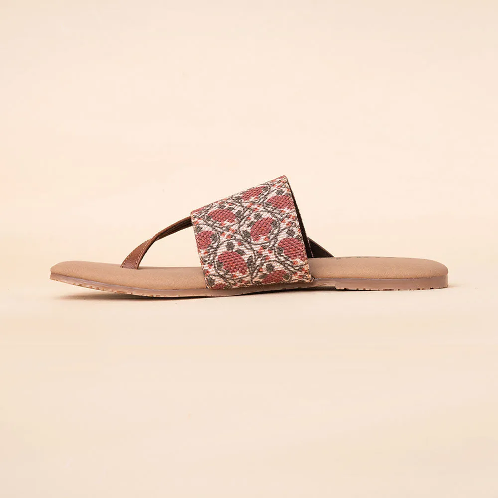 Auroville Botanica Side Toe Flats