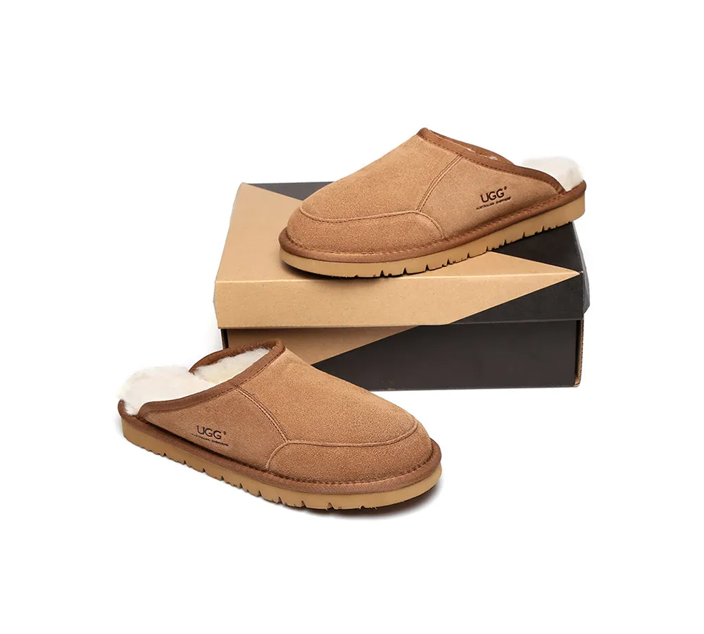 AUSTRALIAN SHEPHERD® Mens Bred Ugg Slippers