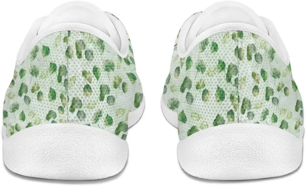 Barefoot Workout Shoes Women Comfortable Lace-Up Shoes Light Minimalist Wide Walking Shoes for Work US 6-13.5 White Sole