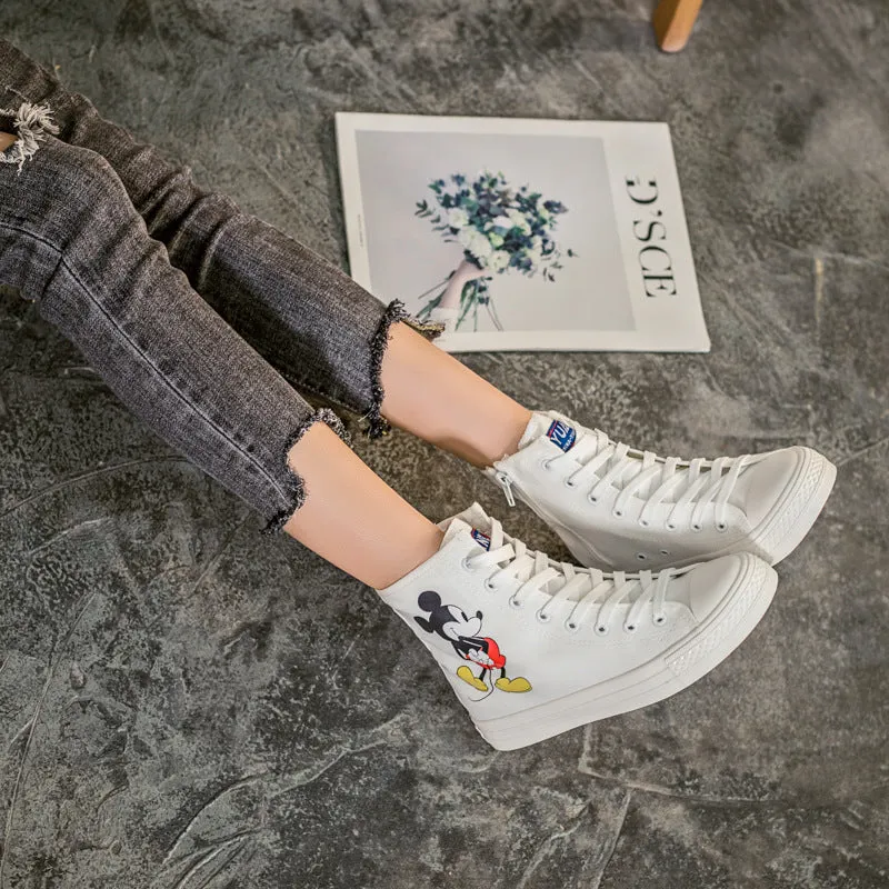 Belifi Cartoon Cute Comfortable High-Top Shoes