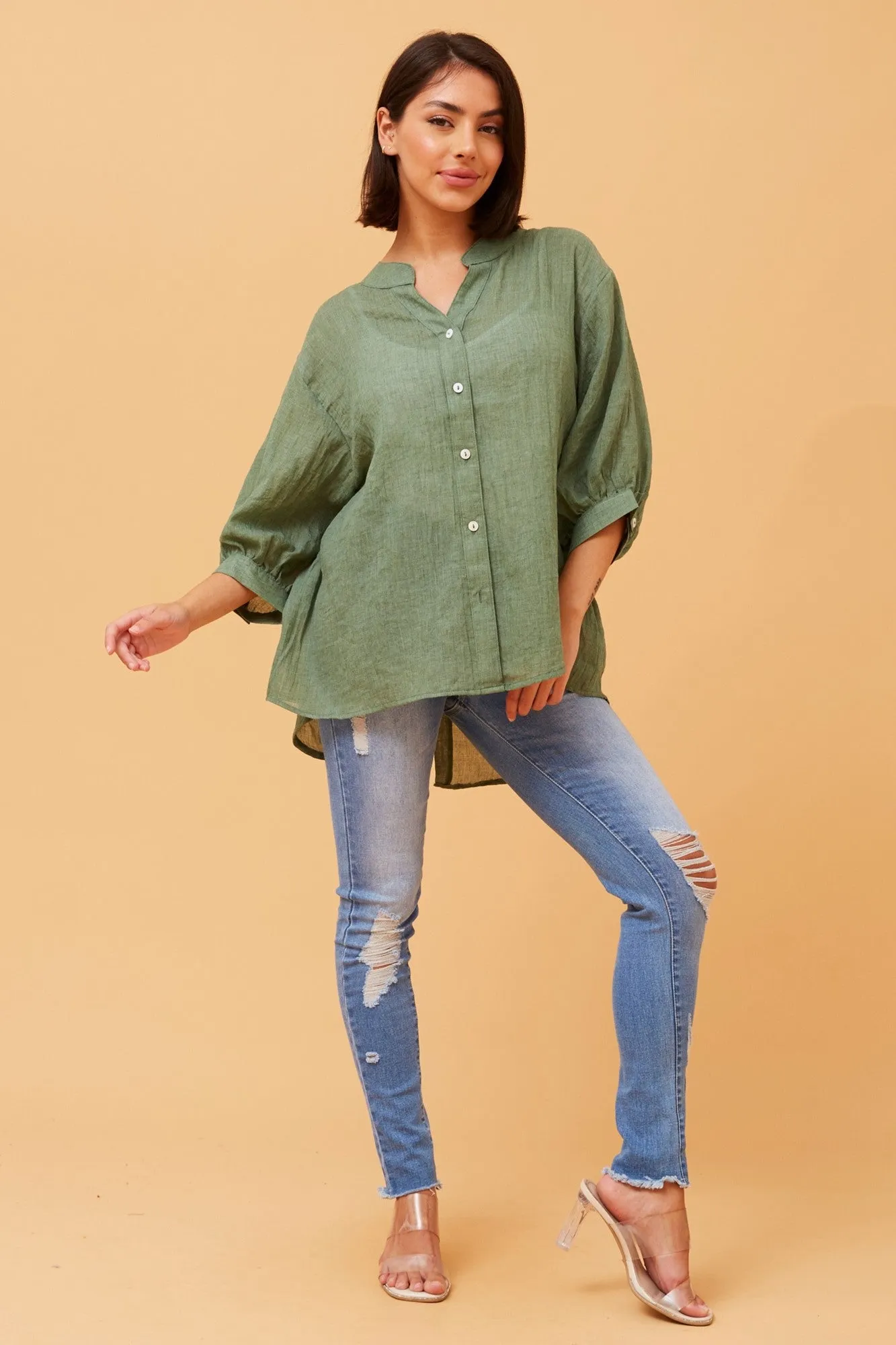 BELINA SOLID SHIRT