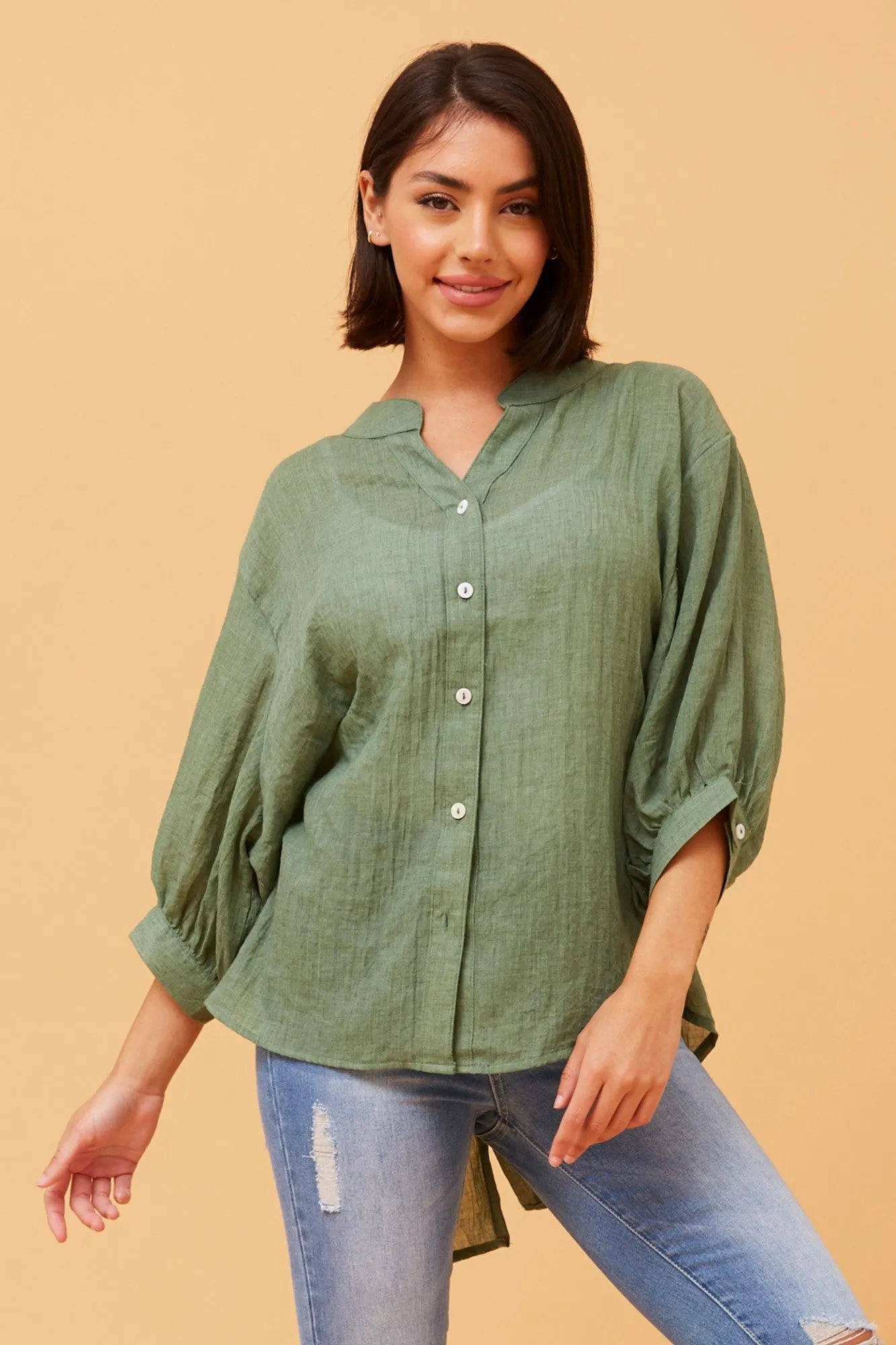 BELINA SOLID SHIRT