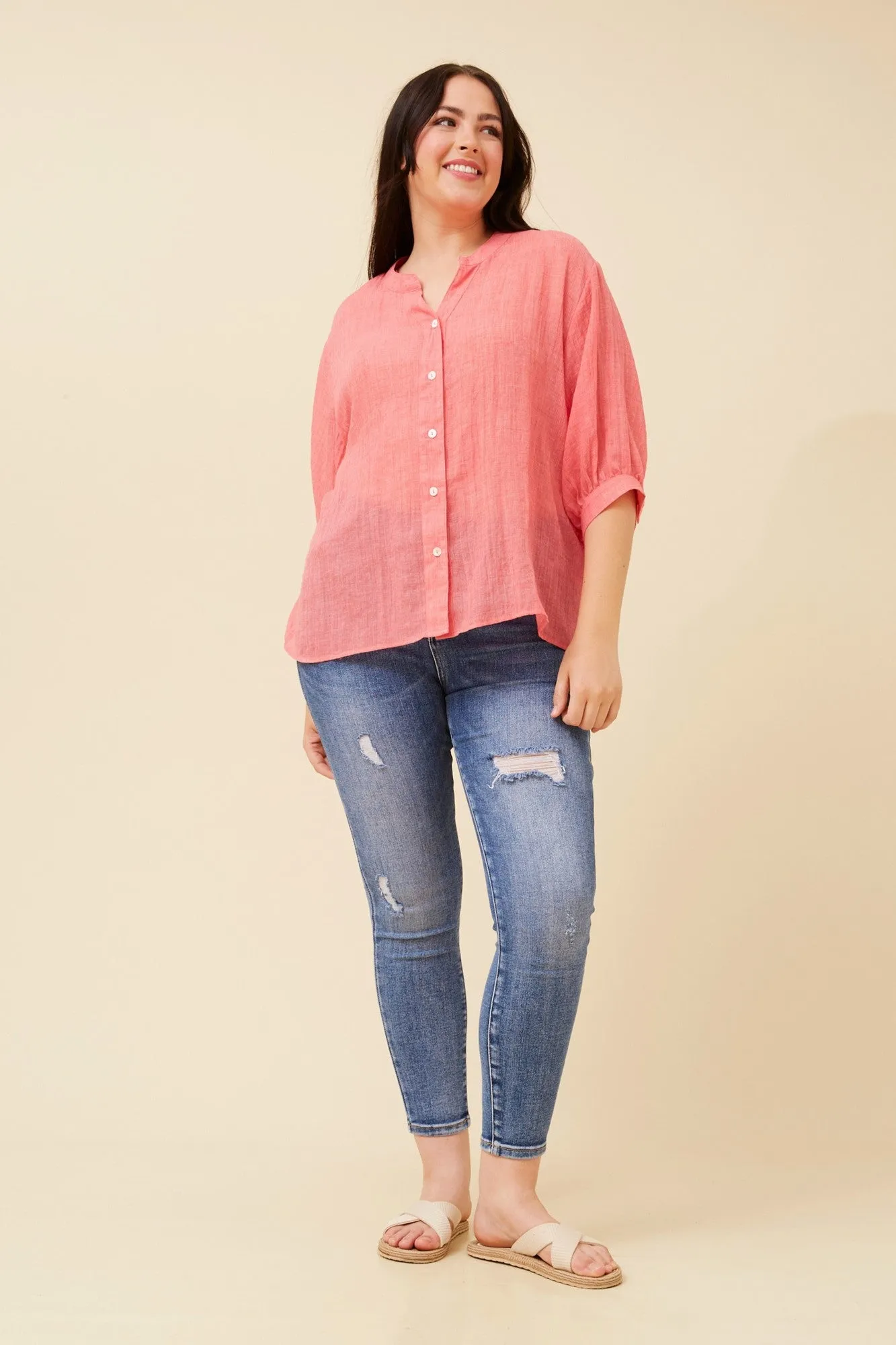 BELINA SOLID SHIRT