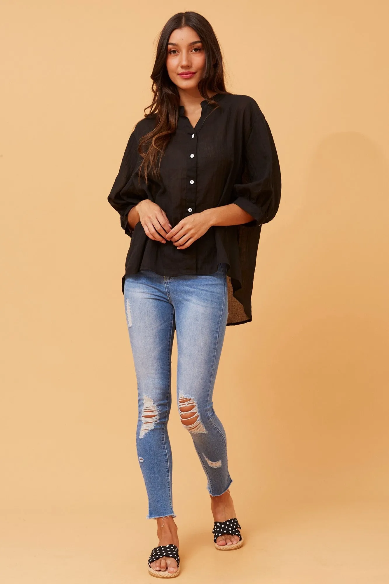 BELINA SOLID SHIRT