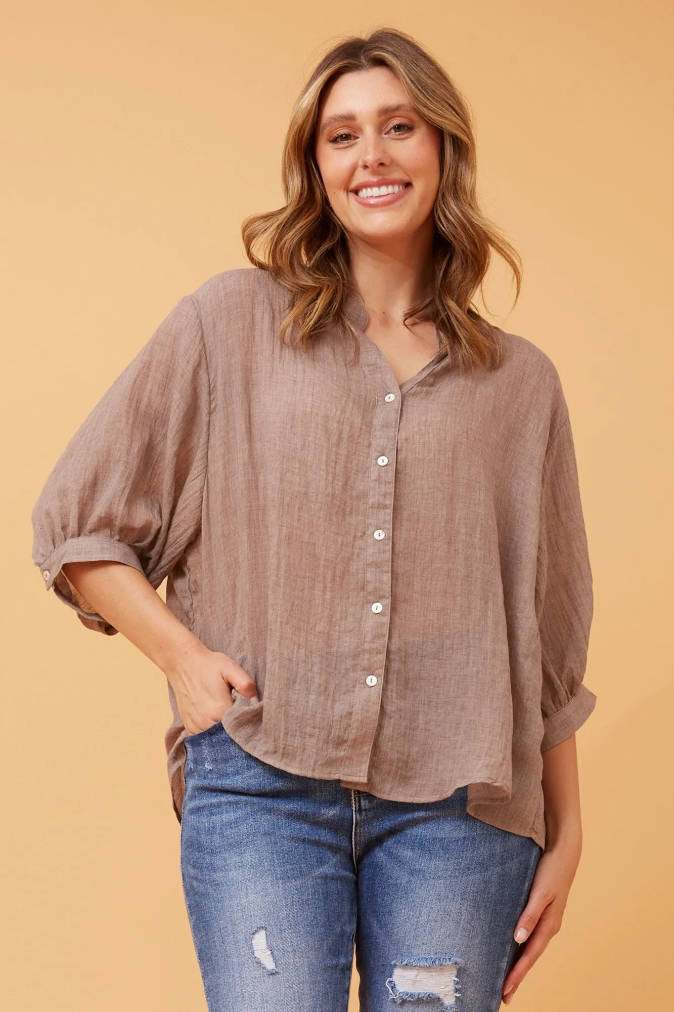 BELINA SOLID SHIRT