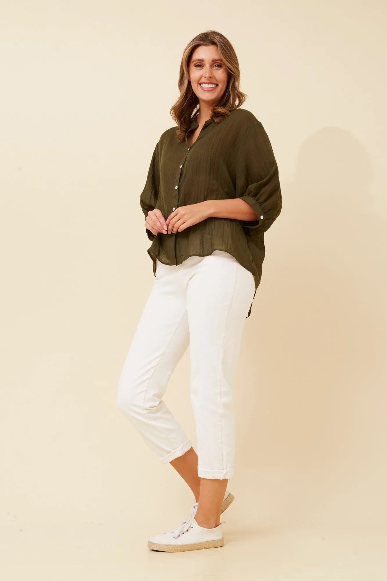 BELINA SOLID SHIRT