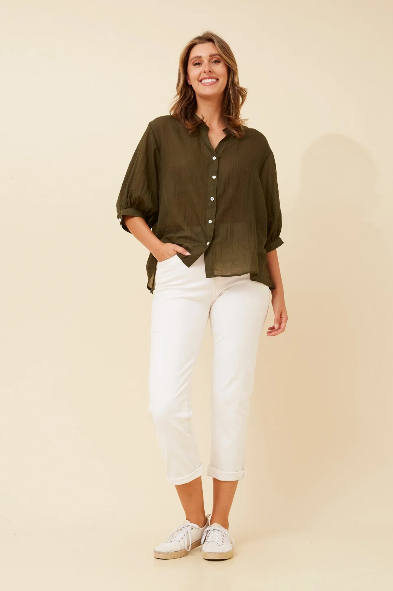 BELINA SOLID SHIRT