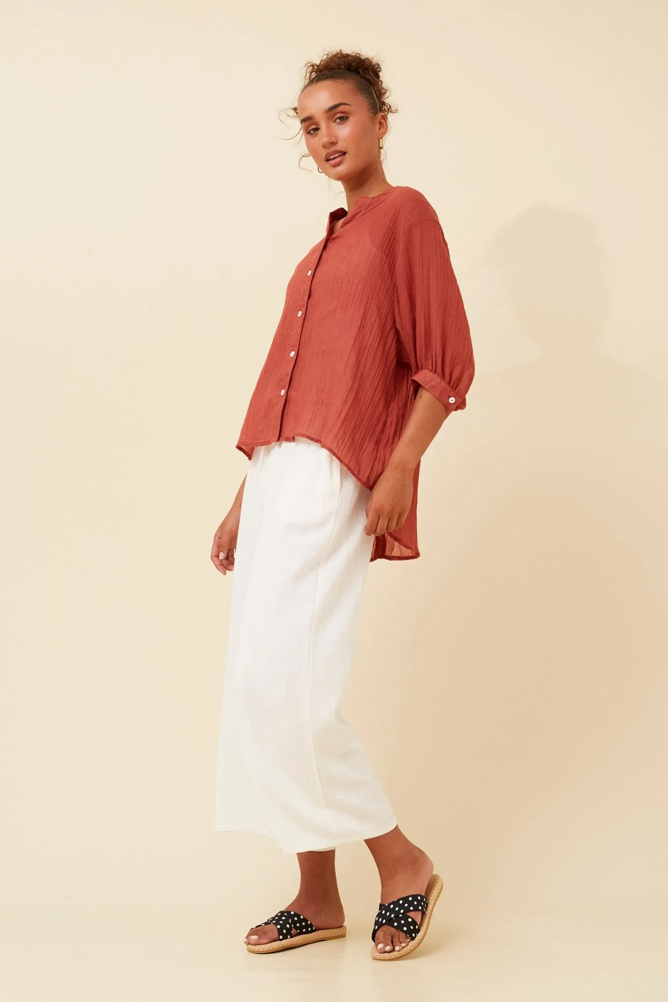 BELINA SOLID SHIRT