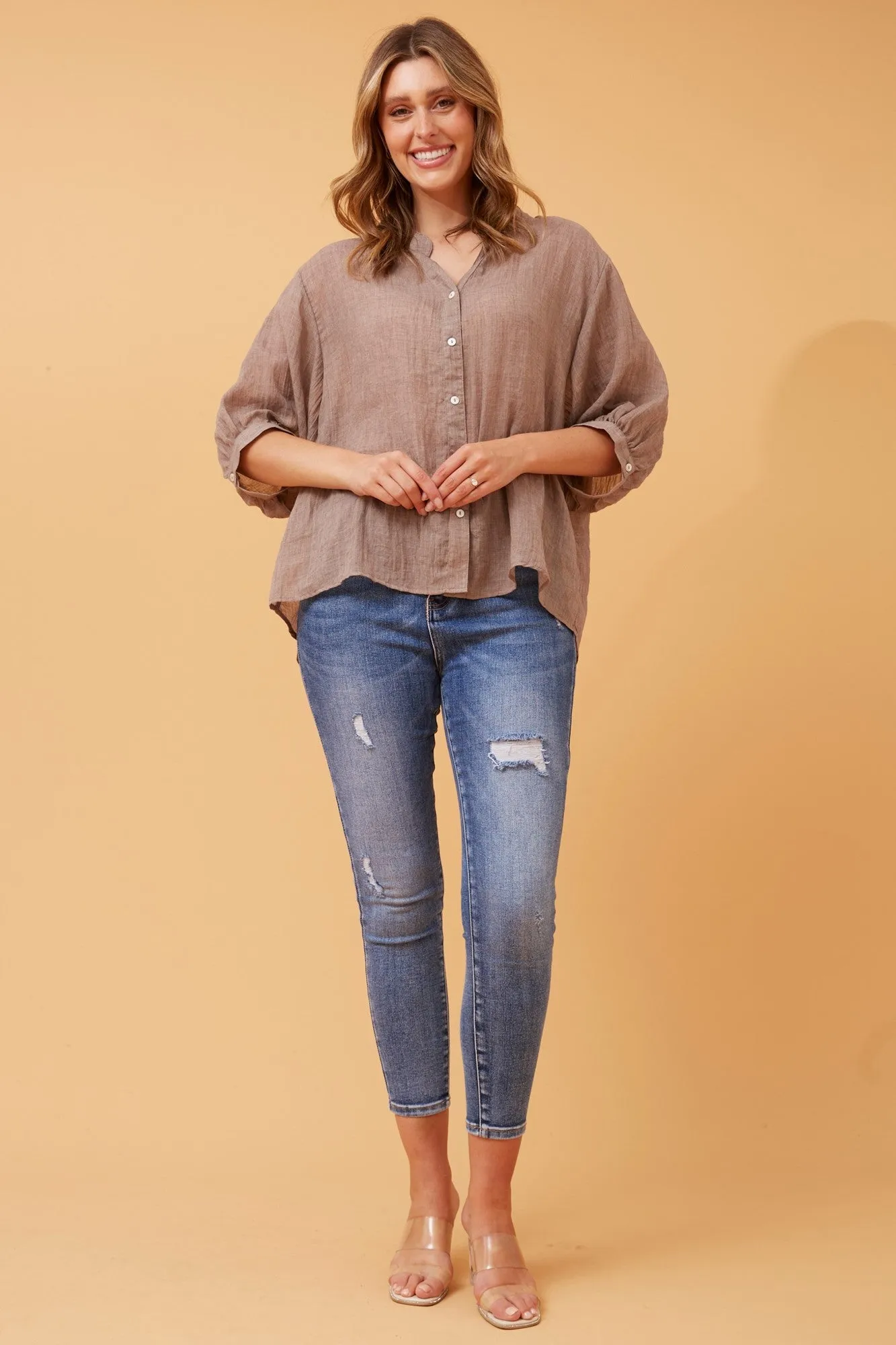 BELINA SOLID SHIRT