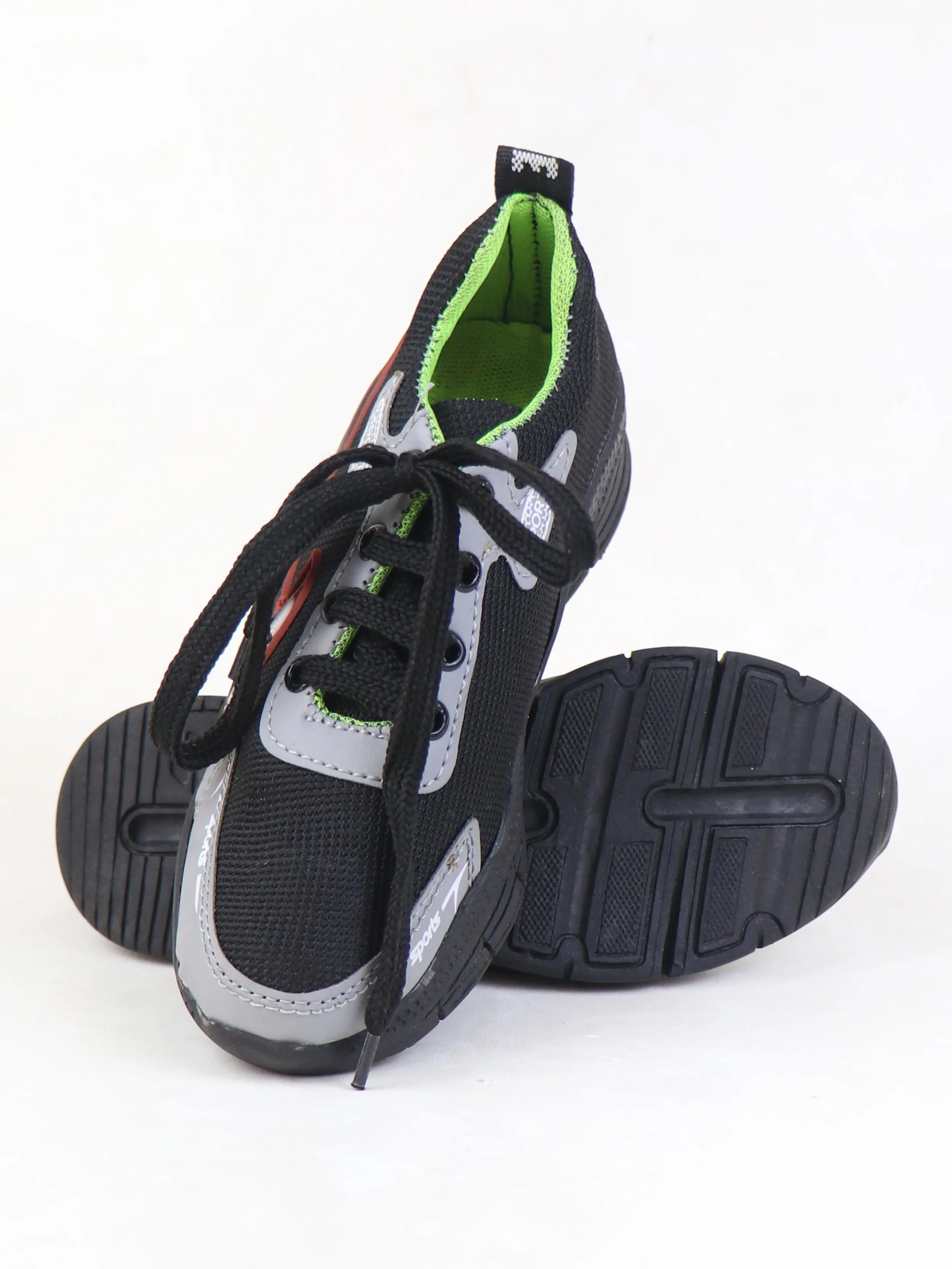 BS52 Boys Jogger Shoes 8Yrs - 17Yrs Black
