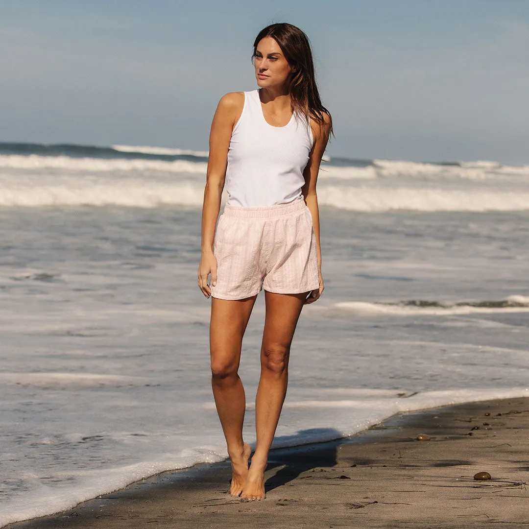 Cabana Shorts, Pink Kiss