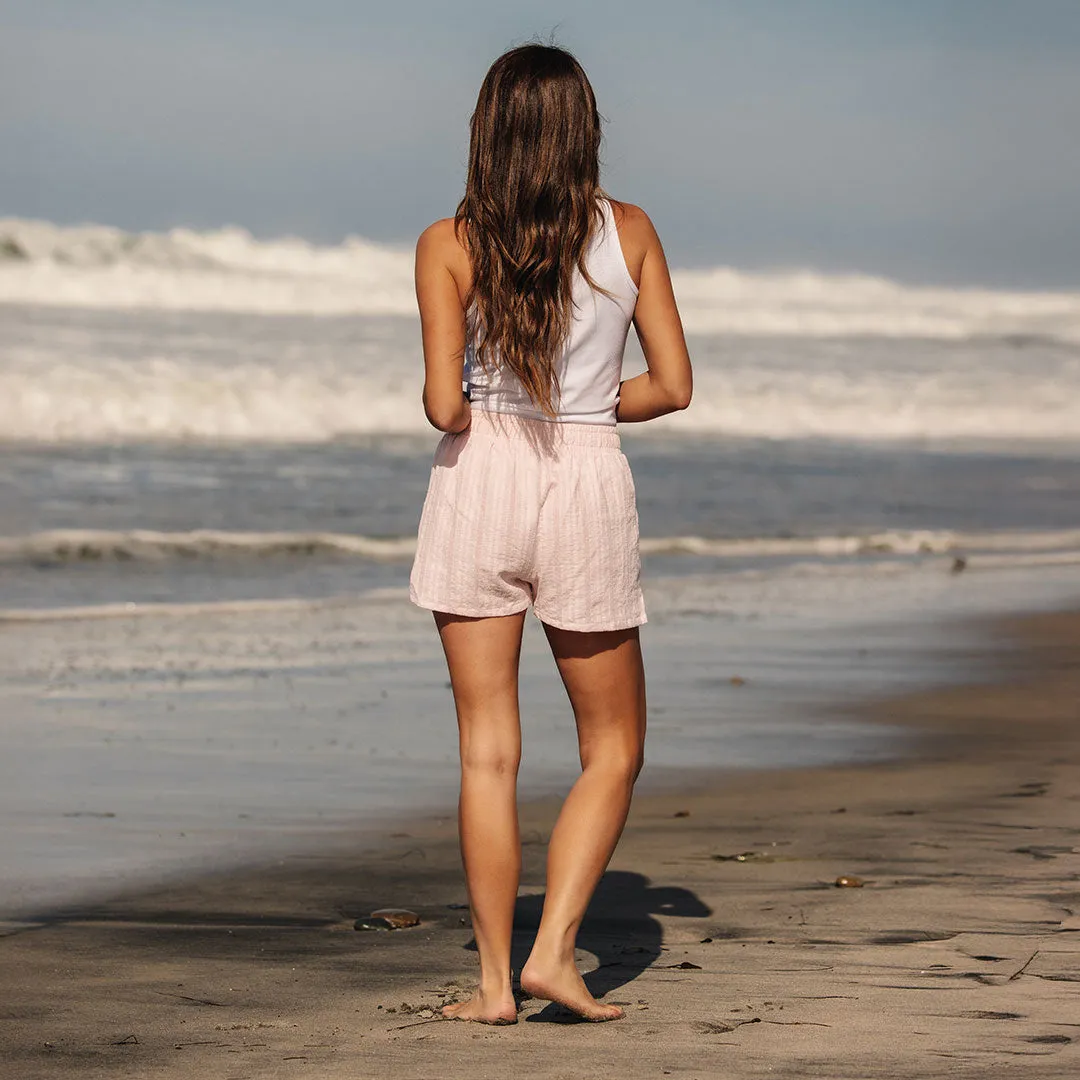 Cabana Shorts, Pink Kiss