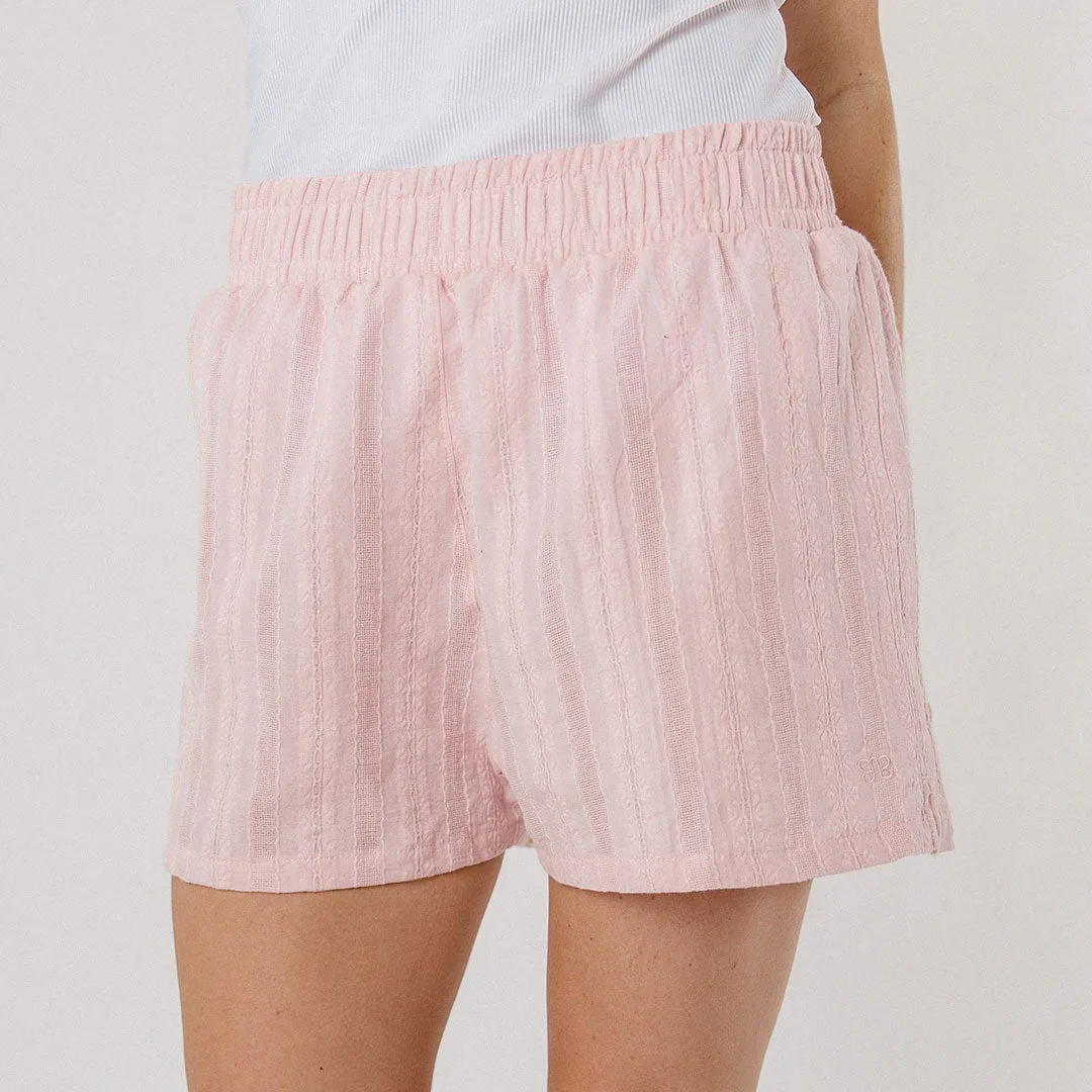 Cabana Shorts, Pink Kiss