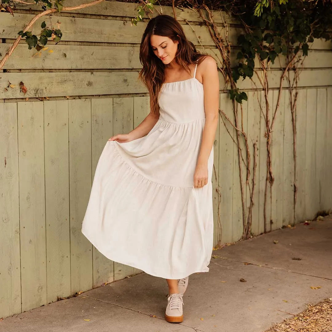 Cabo Midi Dress, Sand