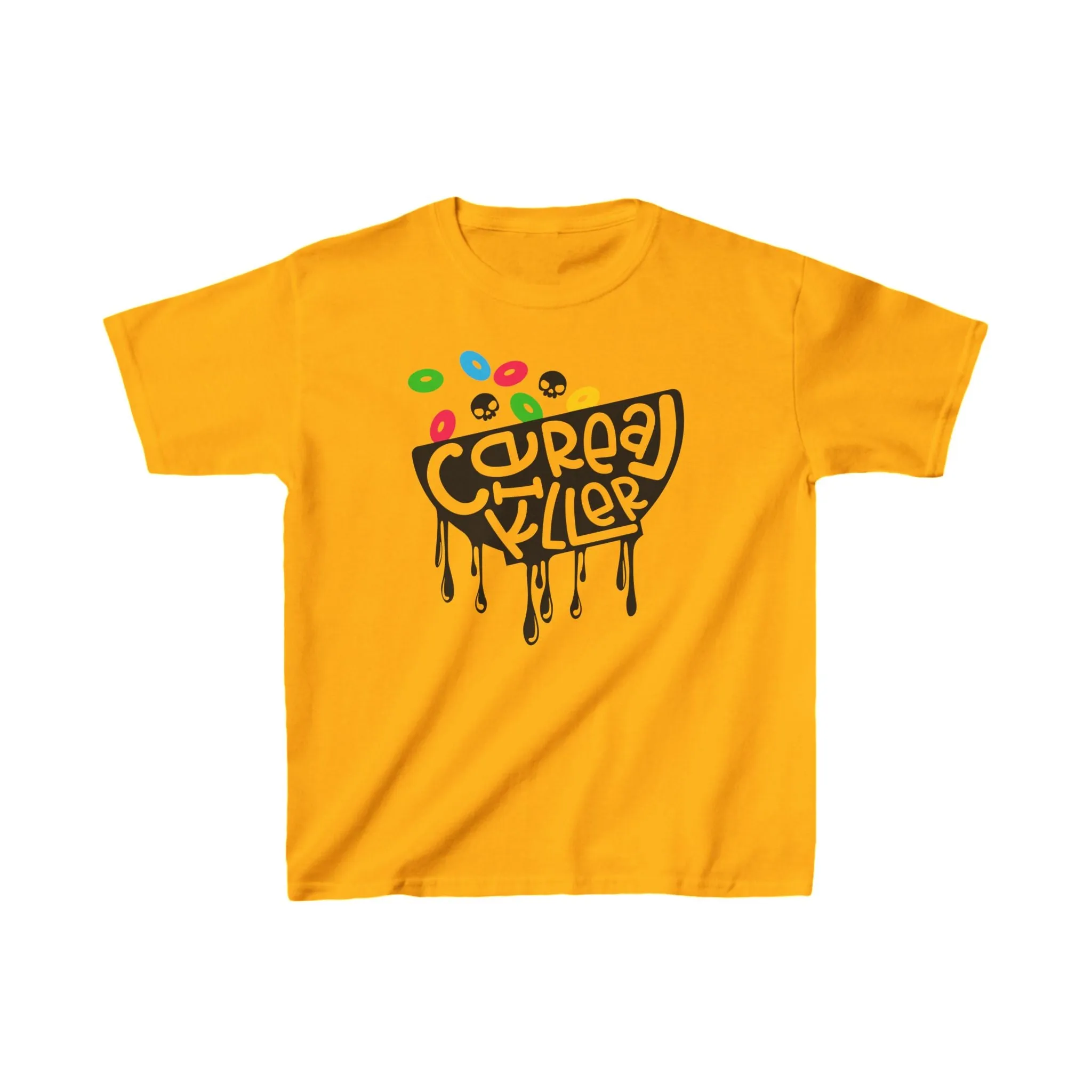 Cereal Killer Tee  Fruity Skull Edition - Halloween T-Shirt - Kids Tee