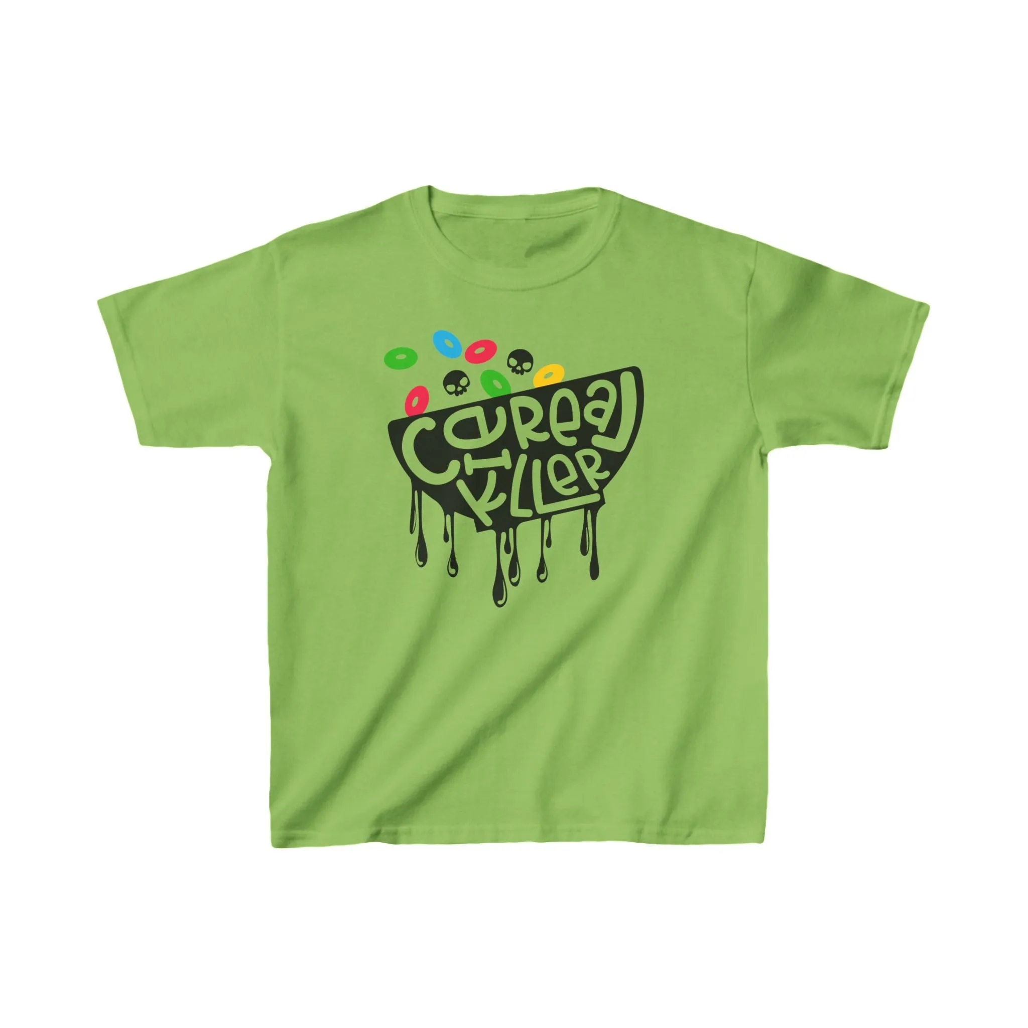 Cereal Killer Tee  Fruity Skull Edition - Halloween T-Shirt - Kids Tee