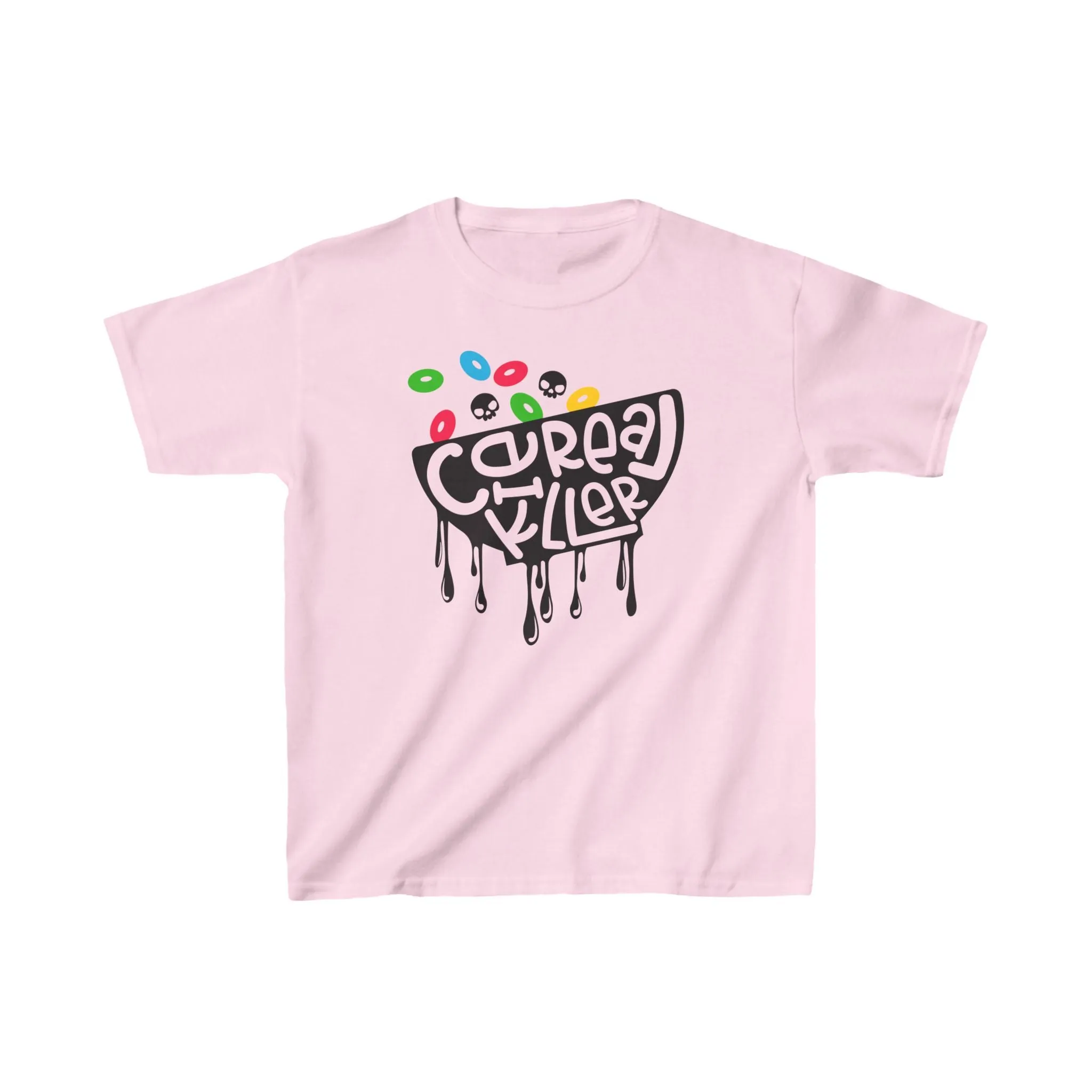 Cereal Killer Tee  Fruity Skull Edition - Halloween T-Shirt - Kids Tee