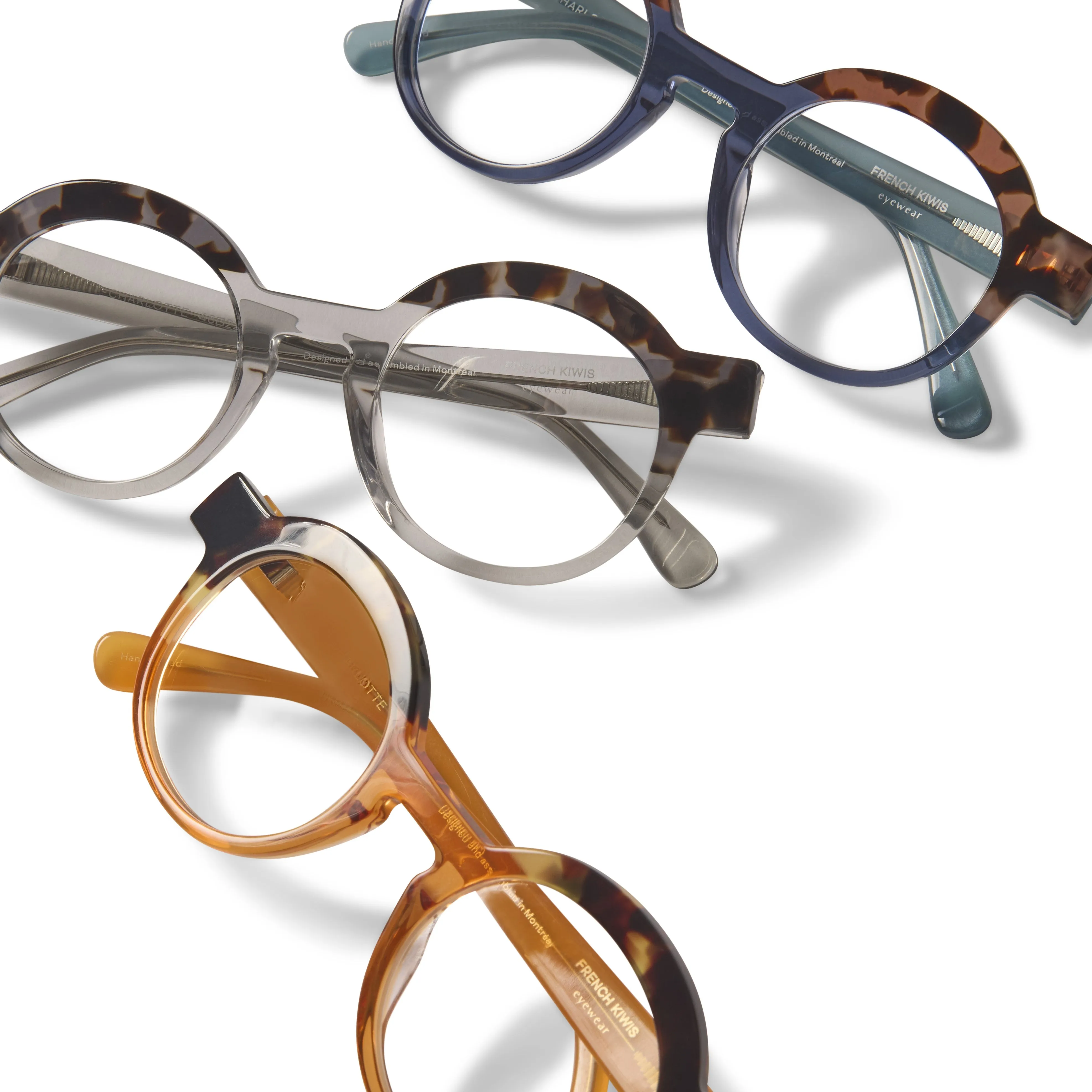 Charlotte Blue Light Cyan & Light Tortoise