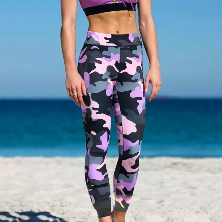 Colorful Camo Leggings