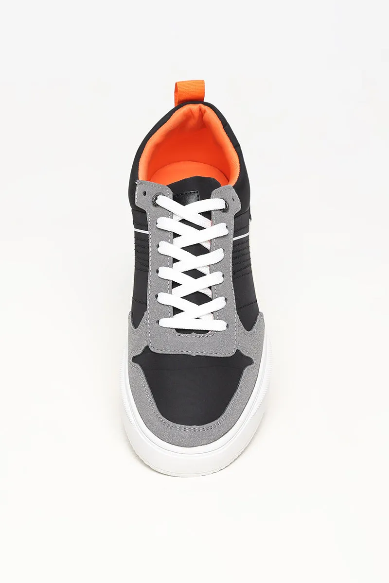 Colour Block & Grey Sneaker
