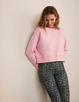 Cropped Sweatshirt-Spring Blossom