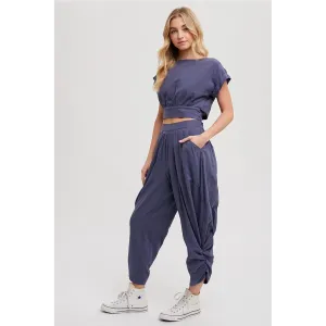 Cropped Tieback 2piece