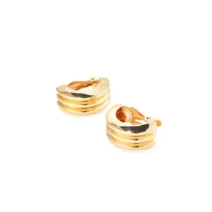 Cushion Hoops (Gold)