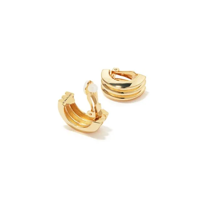 Cushion Hoops (Gold)